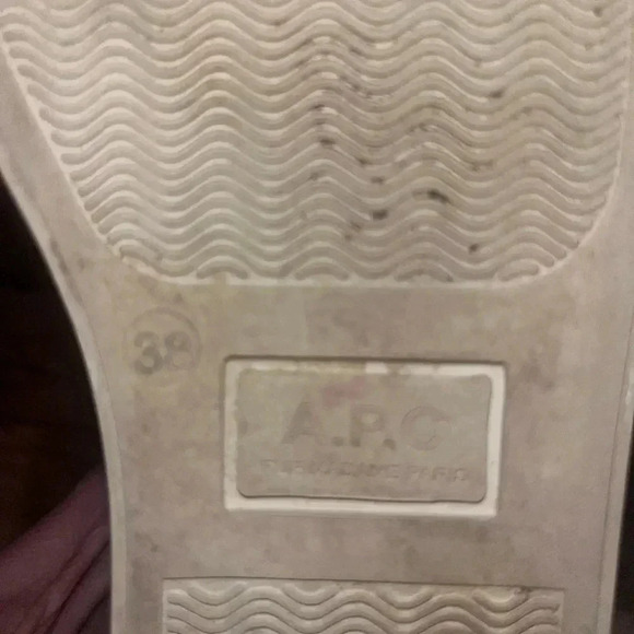 A.P.C Noisette slip on suede shoes - Picture 5 of 5